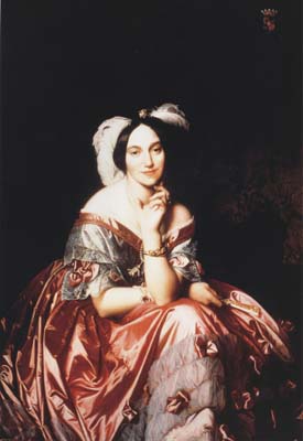 Jean Auguste Dominique Ingres Portrait of Baroness Betty de Rothschild (mk04)